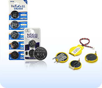 CR Lithium-manganese button cell battery